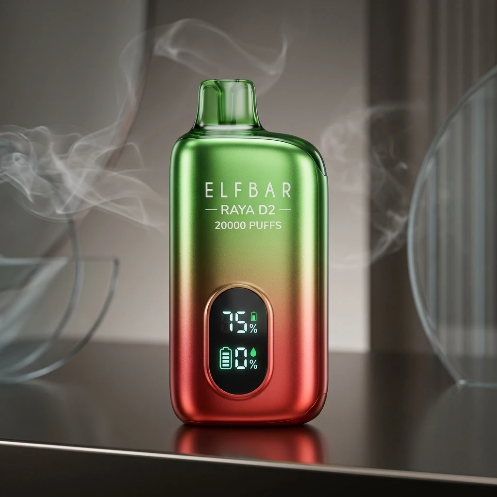 Elfbar Raya D2 20000 Puffs Double Apple by Elf Bar at Vape Shop Ahmedabad