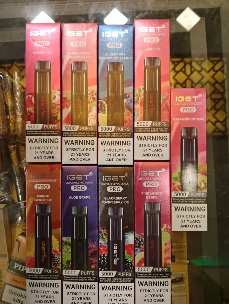 IGET Pro 5000 Puffs by IGET at Vape Shop Ahmedabad