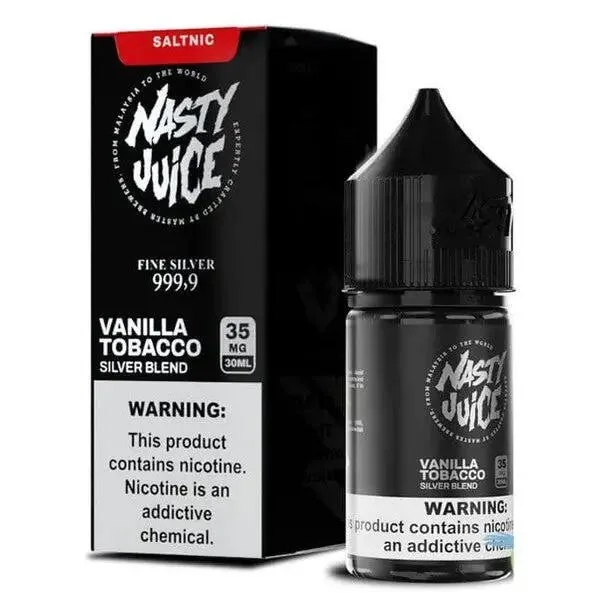 Nasty Nic Salt – Vanilla Tobacco by Nasty at Vape Shop Ahmedabad