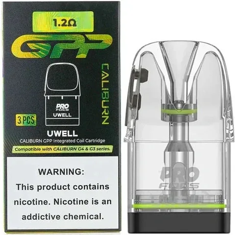 Uwell Caliburn Gpp Replacement Pod (1 2ω) by Uwell at Vape Shop Ahmedabad